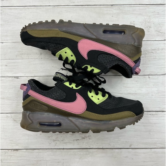 Nike Air Max Terrascape 90 Men’s Size 7 ‘Pink Swoosh’ Shoes [DM0033-003] - Picture 1 of 12